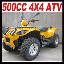 Großhandel gelb billig 500cc 4wd atv